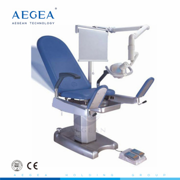 AG-S101 mesa cirúrgica hospitalar ginecológica para venda com lâmpada de exame